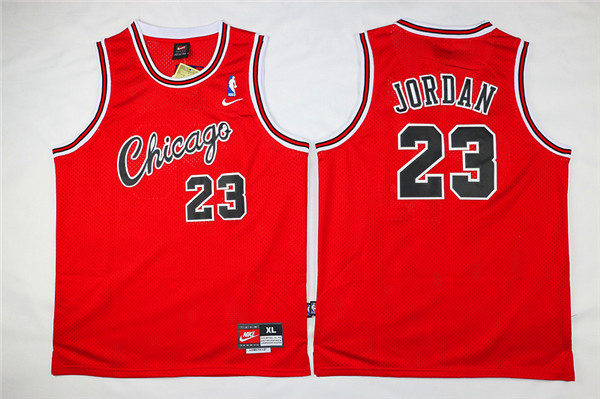 NBA Youth Chicago Bulls #23 Michael Jordan red Game Nike Jerseys->youth nba jersey->Youth Jersey